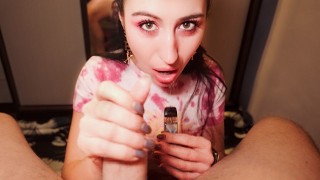 Vape And Blowjob - Black Lynn Sucks and Smokes