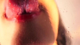 Wet Tongue Fetish